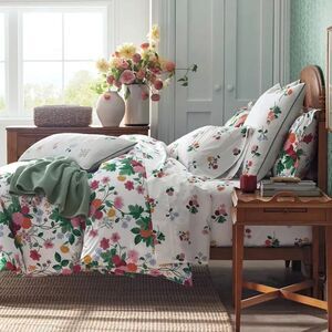 The Company Store x Rifle Paper Co Dahlia Twin TwinXL Percale Comforter